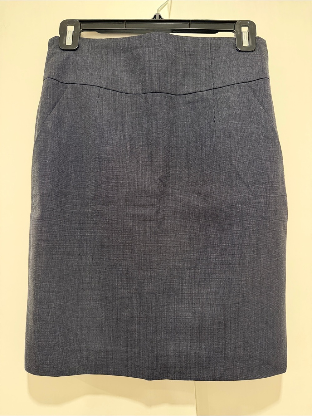 Banana Republic Charcoal Navy Slim Pencil Skirt